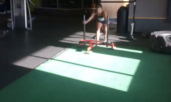 Nicole Sled Push
