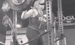 Jess Lima Squat 215lb