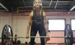 Jess Lima Block Deadlifts