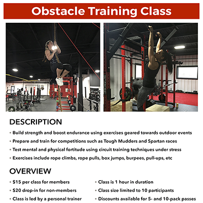 METfit Obstacle Training