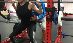 Kim and Marco Squatting