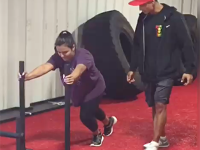 Natalia Bonnet Sled Push