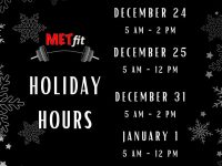 Holiday Hours